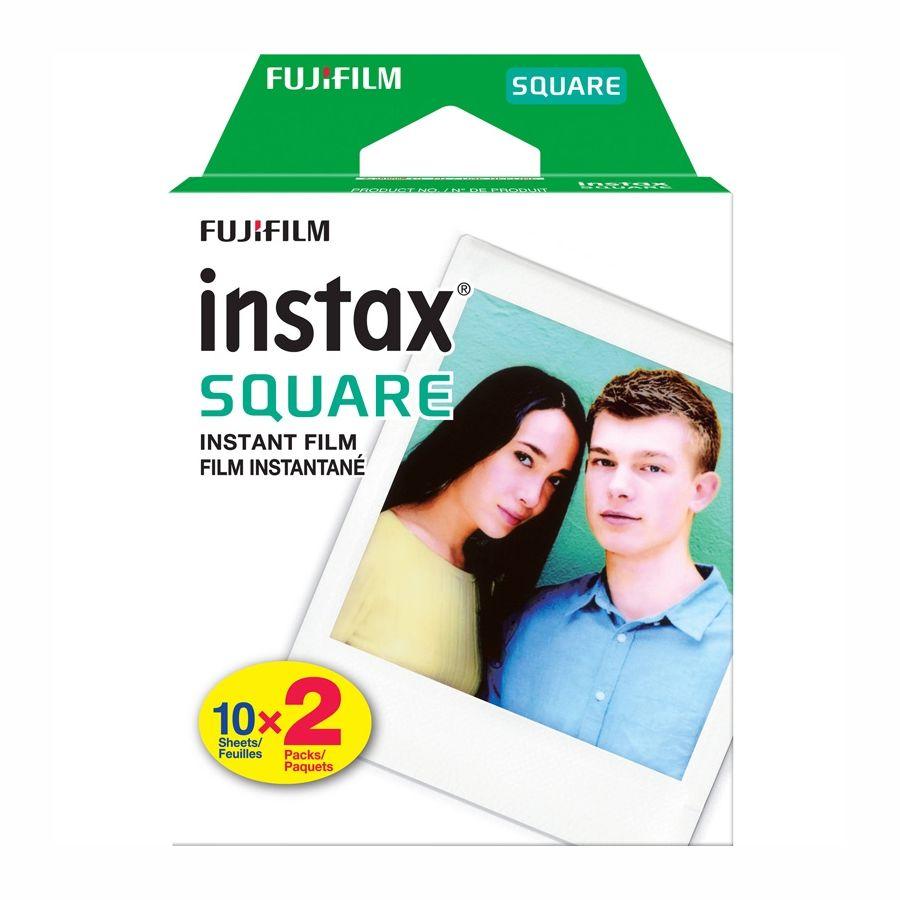 Фото - Картридж для камеры Fujifilm Instax SQUARE (20 снимков) фотоаппарат моментальной печати fujifilm instax mini 9 желтый