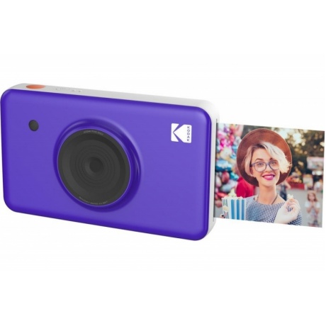 Фотокамера моментальной печати Kodak Mini Shot Purple - фото 2