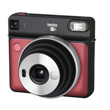 Фотокамера моментальной печати Fujifilm Instax SQUARE SQ 6 Red - фото 2