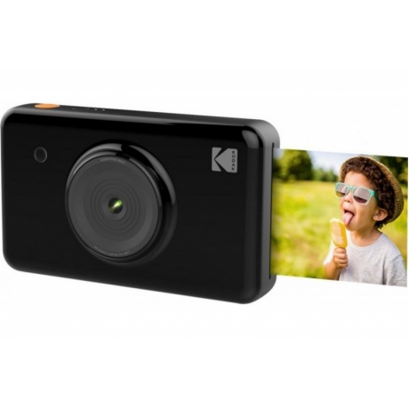 Моментальная фотокамера Kodak Mini Shot, черная+ 2 упаковки Фотобумаги Kodak на 20 фото для Mini Shot/Mini 2  - фото 4