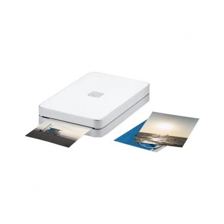 Портативный принтер LifePrint, с функцией мгновенной печати, размер фотографий 2x3, цвет белый
LifePrint Photo and Video Printer 2x3 - White - фото 1