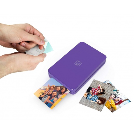 Портативный принтер LifePrint, с функцией мгновенной печати, размер фотографий 2x3, цвет фиолетовый
LifePrint Photo and Video Printer 2x3 - Purple - фото 5