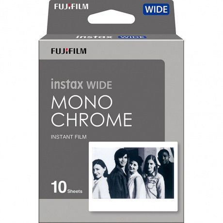 Картридж для камеры Fujifilm Instax Wide Monochrome  (10 снимков) - фото 2