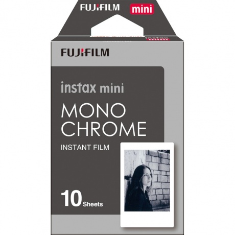 Картридж для камеры Fujifilm Instax Mini Monochrome (10 снимков) - фото 2