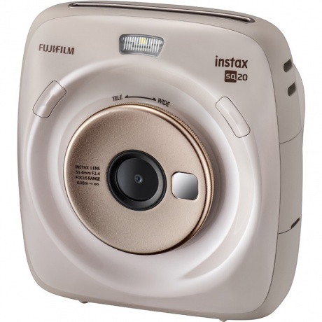 Фотокамера моментальной печати Fujifilm Instax SQUARE SQ20 Beige - фото 1