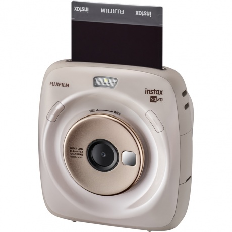 Фотокамера моментальной печати Fujifilm Instax SQUARE SQ20 Beige - фото 3