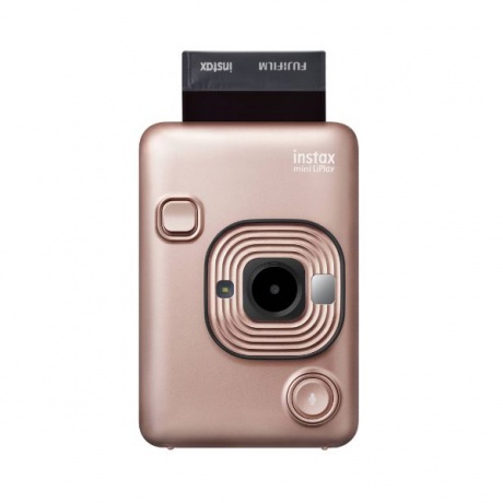 Фотокамера моментальной печати Fujifilm Instax Mini LiPlay Gold - фото 6