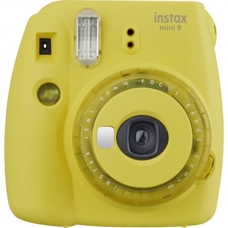Фотокамера моментальной печати Fujifilm Instax Mini 9 Clear Yellow - фото 2