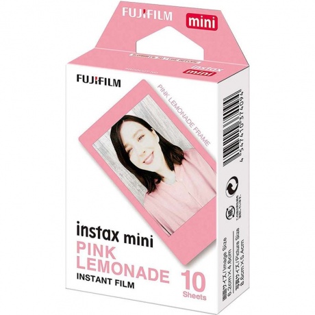 Картридж для камеры Fujifilm Instax Mini Pink Lemonade (10 снимков) - фото 1
