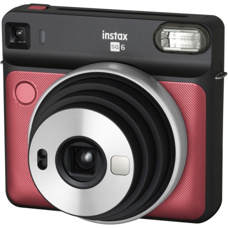 Фотокамера моментальной печати Fujifilm Instax Square SQ6 Ruby Red - фото 1