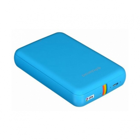 Мобильный компактный принтер Polaroid ZIP синий - фото 2