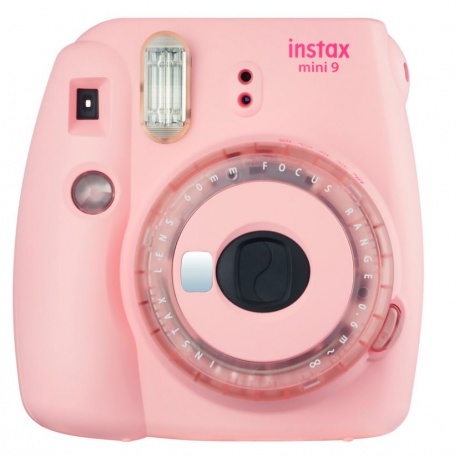 Фотокамера моментальной печати Fujifilm Instax Mini 9 Clear Pink - фото 1