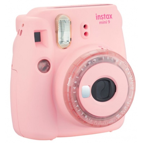 Фотокамера моментальной печати Fujifilm Instax Mini 9 Clear Pink - фото 4