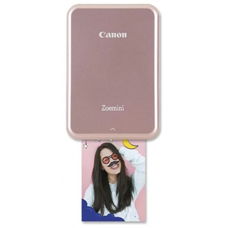 Карманный принтер Canon Zoemini (3204C004) розовый/белый - фото 2