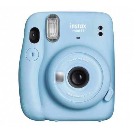 Фотокамера моментальной печати Fujifilm Instax Mini 11 Sky Blue - фото 1