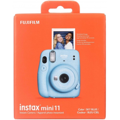 Фотокамера моментальной печати Fujifilm Instax Mini 11 Sky Blue - фото 9