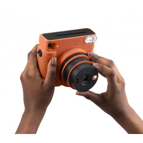 Фотокамера моментальной печати Fujifilm Instax SQUARE SQ1 Orange - фото 4