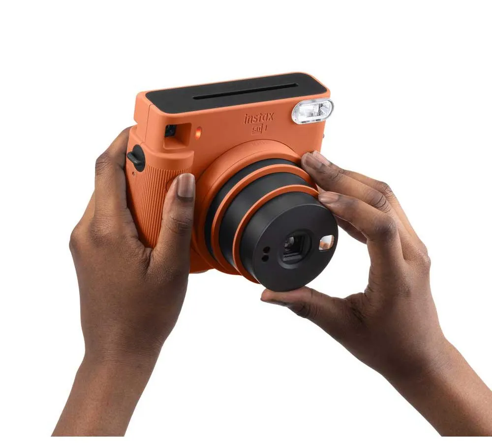 Фотокамера моментальной печати Fujifilm Instax SQUARE SQ1 Orange - фото 4