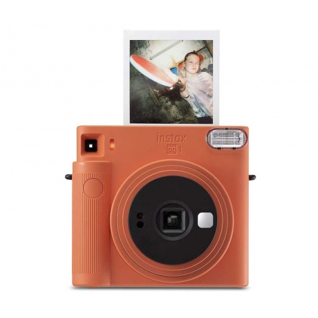 Фотокамера моментальной печати Fujifilm Instax SQUARE SQ1 Orange - фото 6