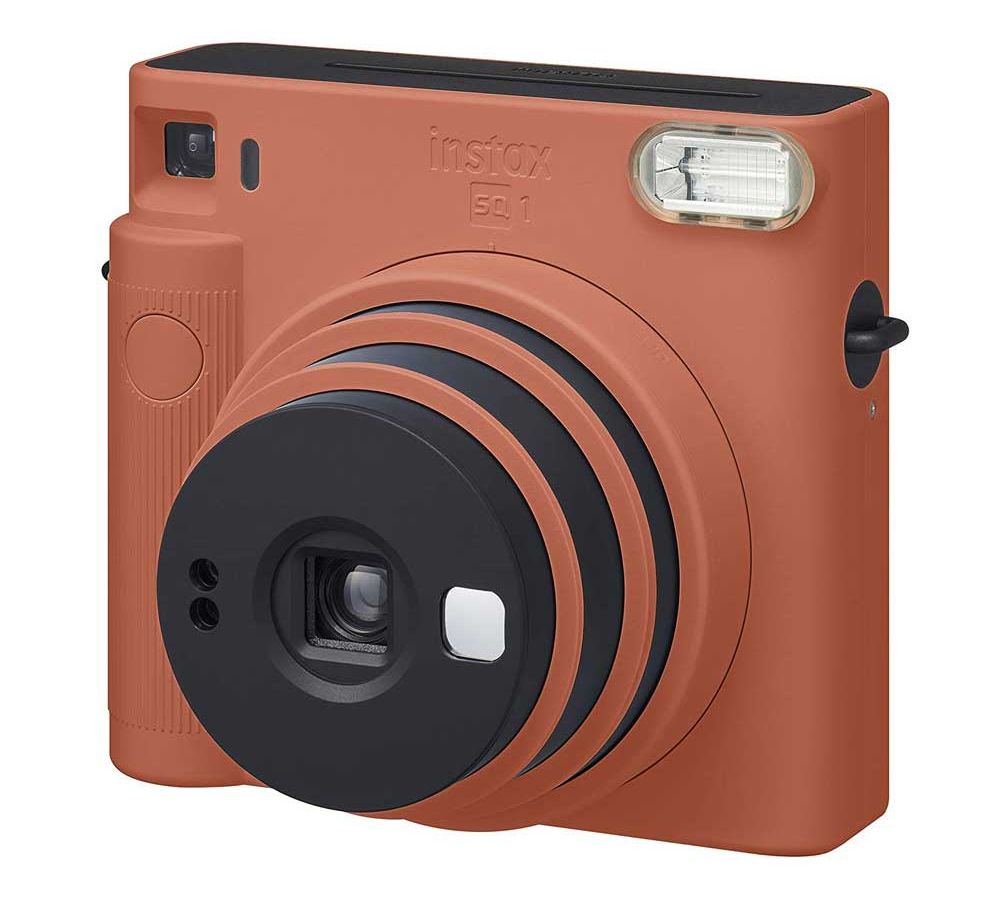 цена Фотокамера моментальной печати Fujifilm Instax SQUARE SQ1 Orange