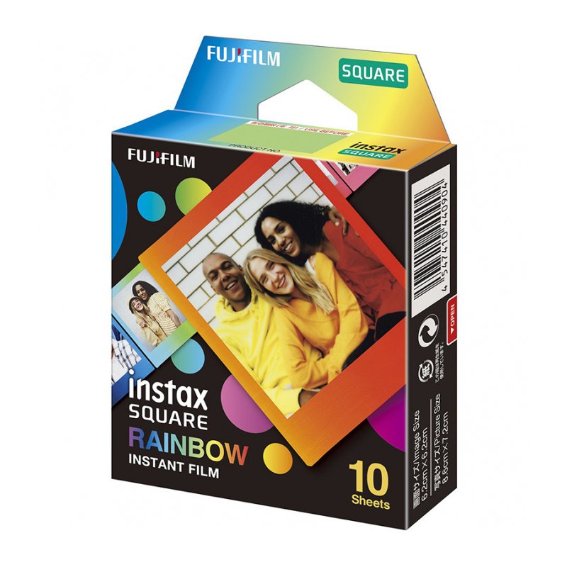 Картридж для камеры Fujifilm Instax Square Rainbow (10 снимков) от Kotofoto