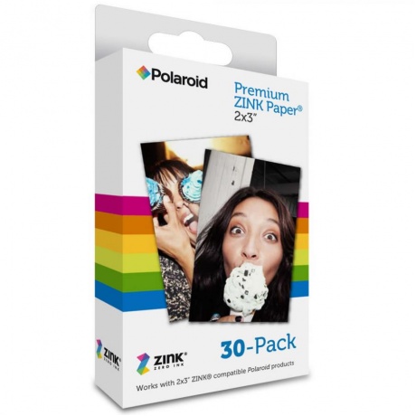 Фотобумага Polaroid Zink M230 2x3 на 30 фото для Z2300,Socialmatic,Zip,Snap уцененный - фото 1