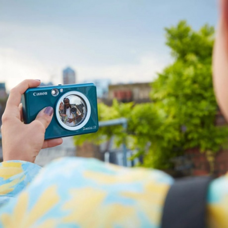 Фотокамера и принтер моментальной печати Canon Zoemini S2 Green - фото 4