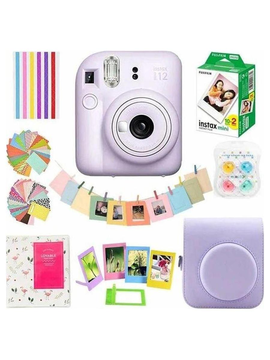 Моментальная фотокамера Fujifilm Instax Mini 12 Purple - фото 14