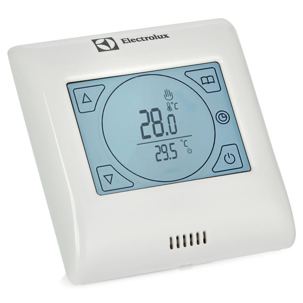 Терморегулятор электронный программируемый Electrolux Thermotronic Touch ETT-16 терморегулятор electrolux ett 16 электронный 16 а 3600 вт датчик пола