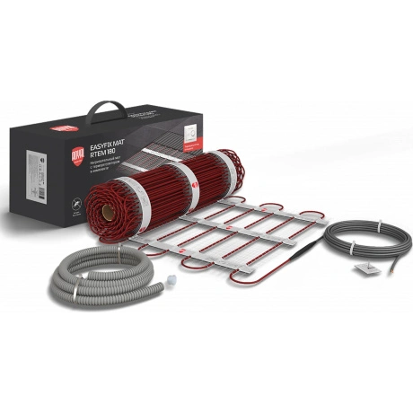 Комплект теплого пола Royal Thermo EasyFix Mat RTEM 2-180-4 с те...