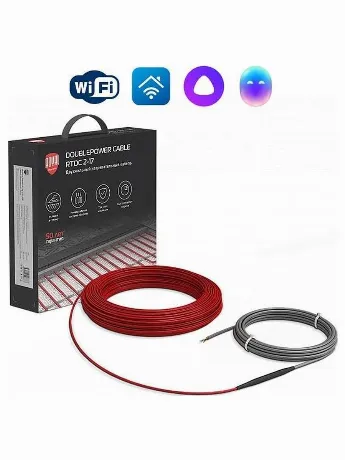 Кабель нагревательный Royal Thermo Doublepower Cable RTDC 2-17-2...