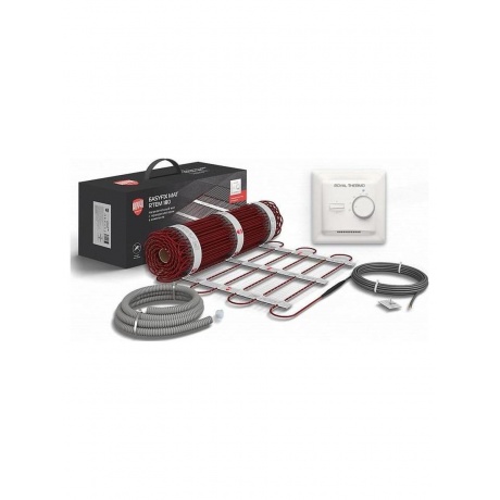 Комплект теплого пола Royal Thermo EasyFix Mat RTEM 2-180-9 с терморегулятором Basic 21231₽