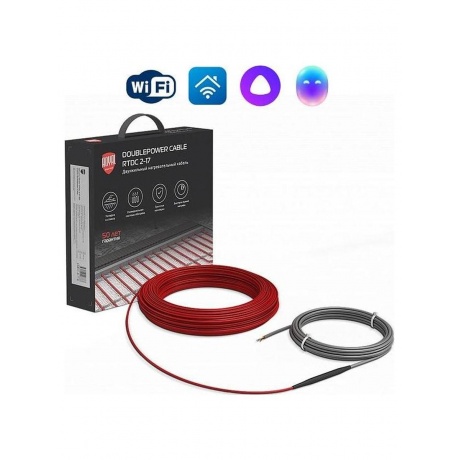Кабель нагревательный Royal Thermo RTDC 2-17-100 с терморегулятором RTI-16 10152₽