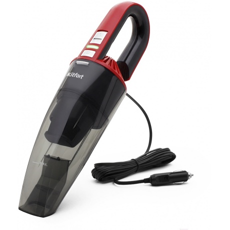 Пылесос автомобильный Kitfort KT-537-2 Black-Red - фото 2