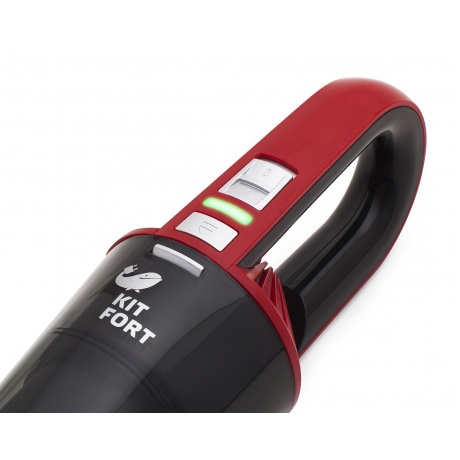 Пылесос автомобильный Kitfort KT-537-2 Black-Red - фото 4
