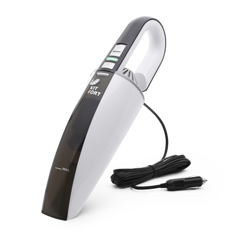 Пылесос автомобильный Kitfort KT-537-1 White-Black - фото 1