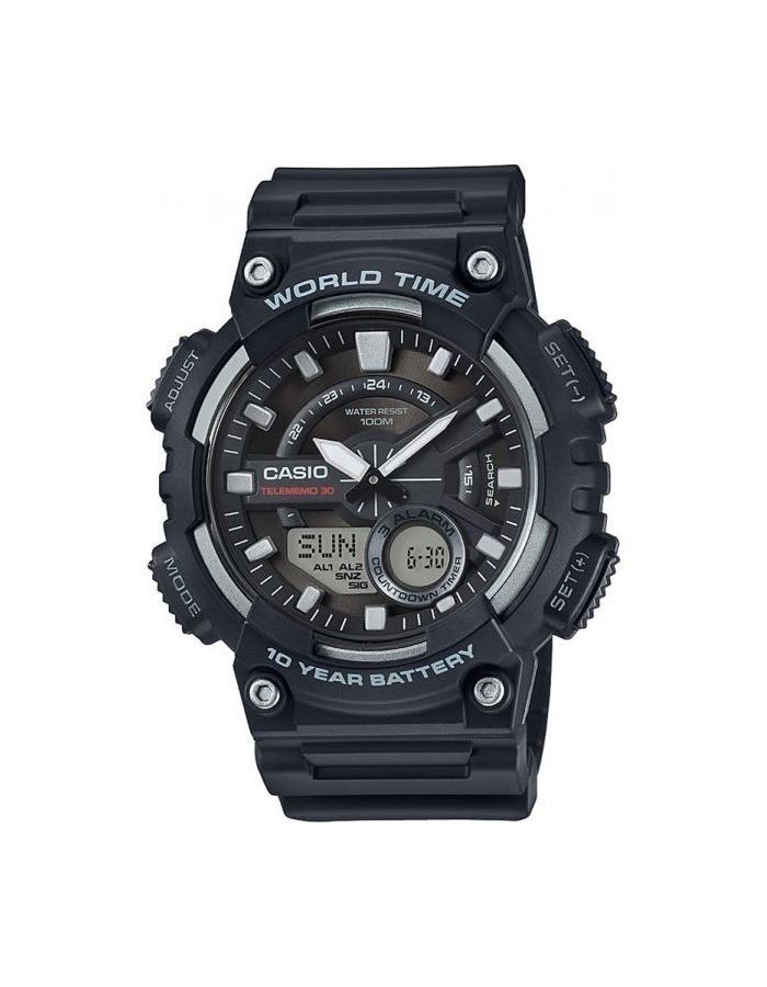 Наручные часы Casio Combinaton Watches AEQ-110W-1A часы casio aeq 110w 1a