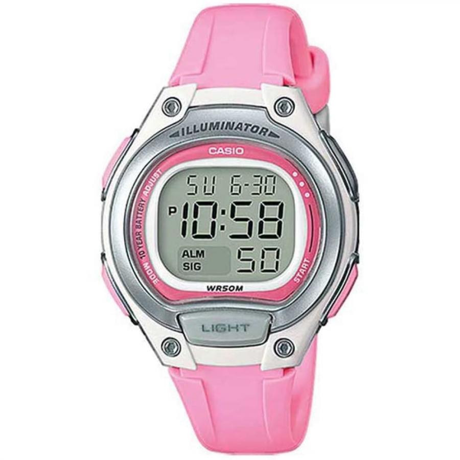 Наручные часы Casio Digital LW-203-4A, цвет серебро - фото 1
