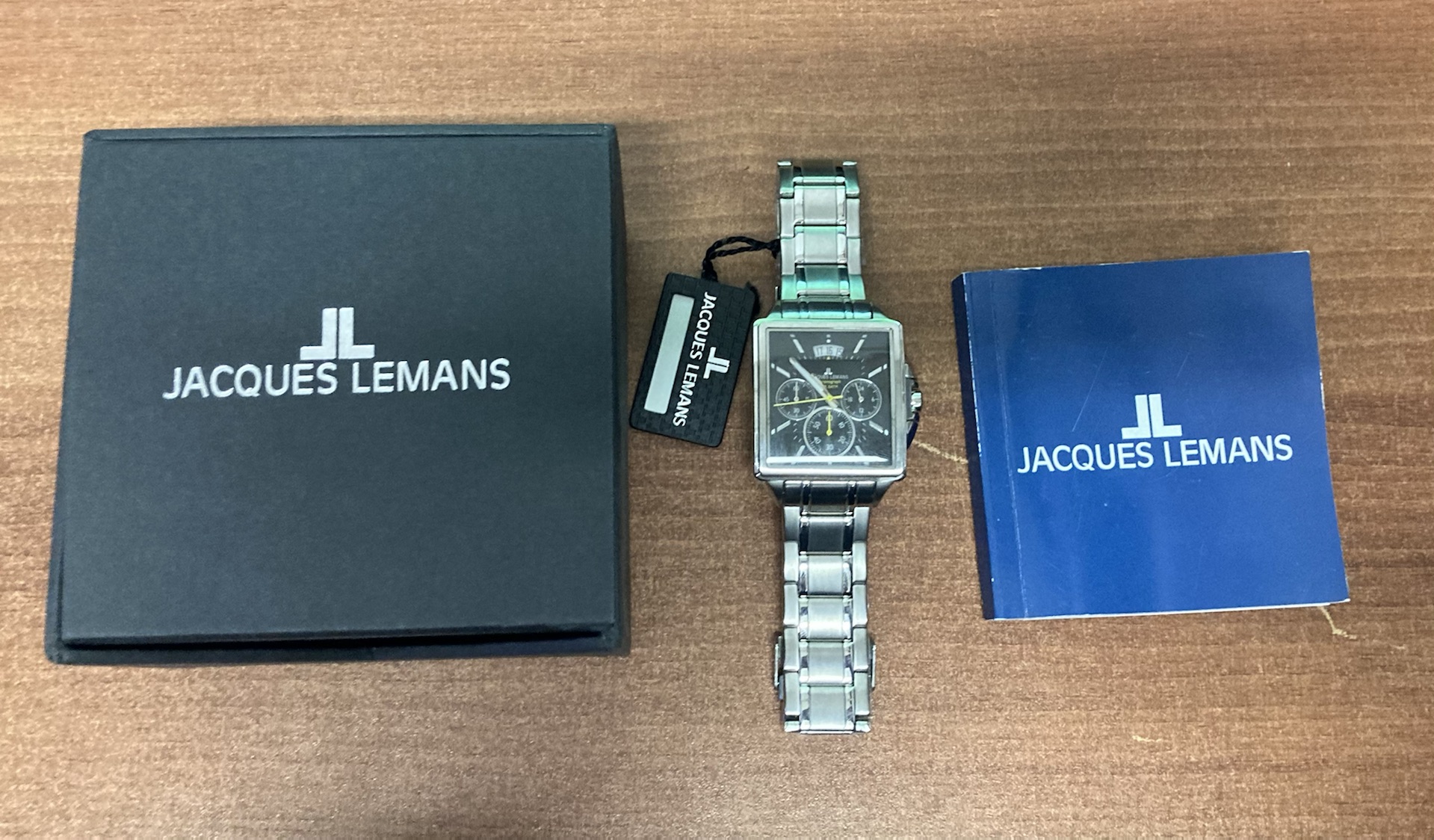Наручные часы Jacques Lemans 1-1539D отличное состояние - фото 3