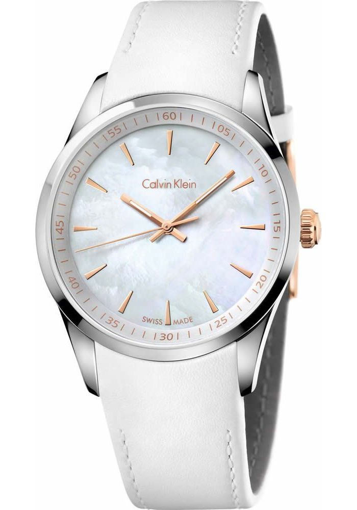 Наручные часы Calvin Klein K5A31BLG часы наручные мужские кварцевые с большим циферблатом на кожаном ремешке