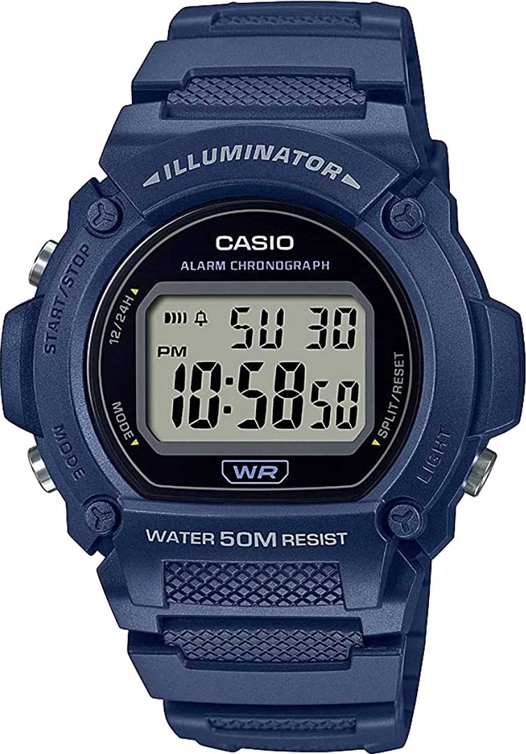 Наручные часы Casio W-219H-2AVEF наручные часы casio w 219h 2a2vef