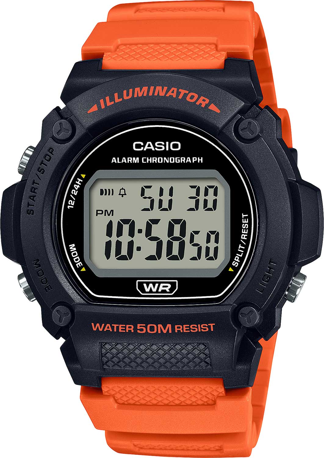 Наручные часы Casio W-219H-4AVEF наручные часы casio w 217hm 7bvef