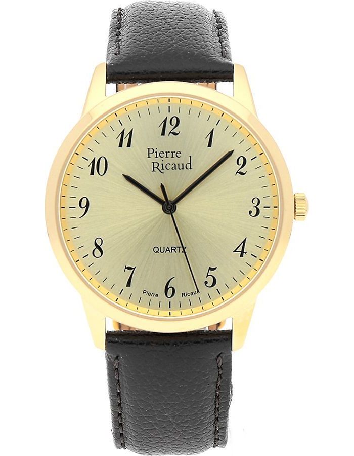 Наручные часы Pierre Ricaud P91090.1B21Q мужские винтажные часы jessingshow модные часы в стиле панк с кожаным ремешком новинка 2021 мужские наручные часы с браслетом