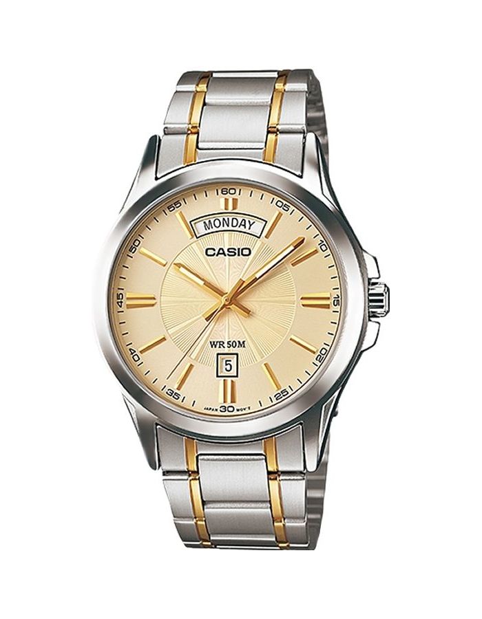 Наручные часы Casio MTP-1381G-9A наручные часы casio collection mtp 1381g 9a серебряный золотой