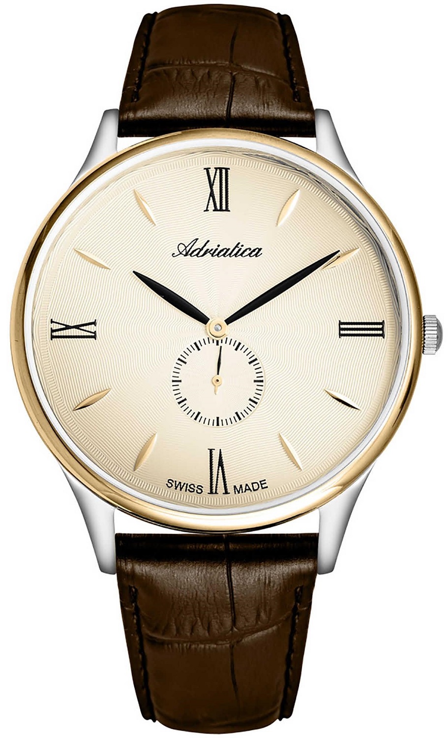 Наручные часы Adriatica A1230.2261QXL роскошные парные часы для мужчин и женщин мужские комплекты подарочные погружные наручные часы с кожаным ремешком для влюбленных мужские