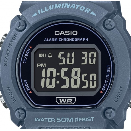 Наручные часы Casio W-219HC-2B - фото 2