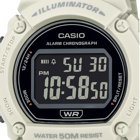 Наручные часы Casio W-219HC-8B - фото 2