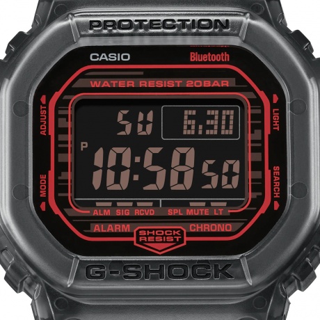 Наручные часы Casio DW-B5600G-1 - фото 5