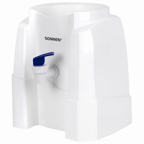 Кулер-водораздатчик БЕЗ НАГРЕВА И ОХЛАЖДЕНИЯ, SONNEN TS-01W, нас...