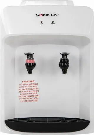 Кулер водонагреватель БЕЗ ОХЛАЖДЕНИЯ, SONNEN TSH-02T, настольный...